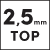 2.5mm 2.5mm